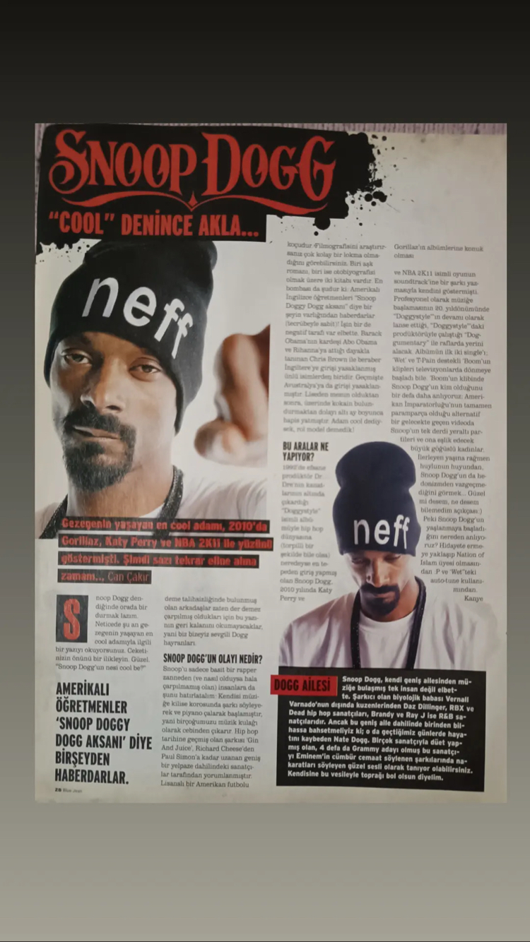 Snoop Dogg Röportaj Haber ( 6 Sayfa)
