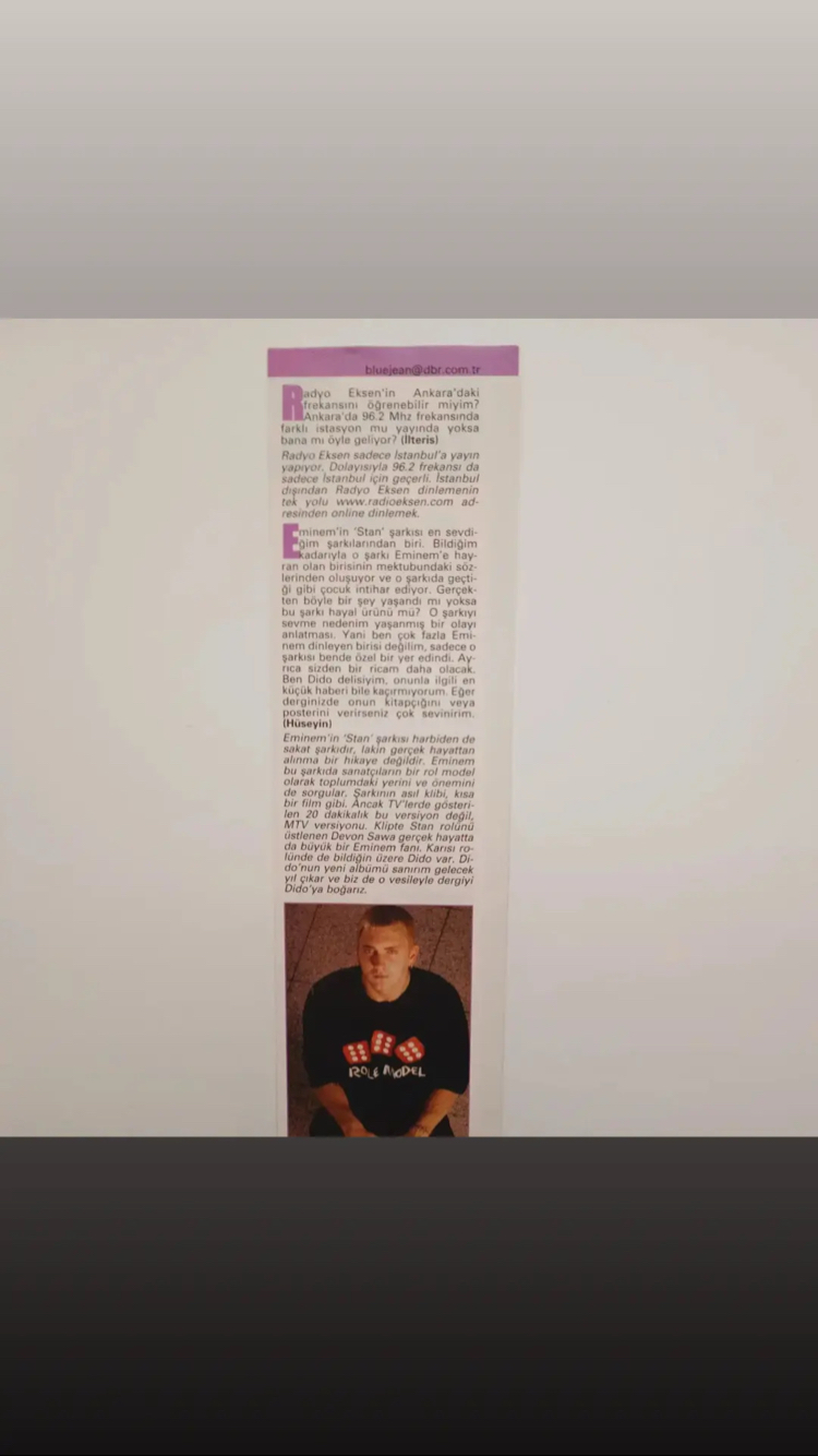 Eminem Röportaj Haber ( 7 sayfa ) 