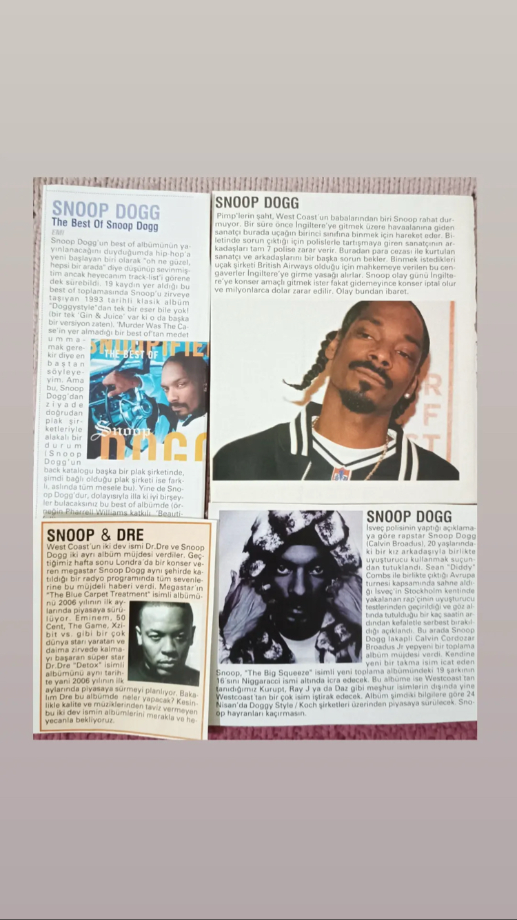 Snoop Dogg Röportaj Haber ( 6 Sayfa)