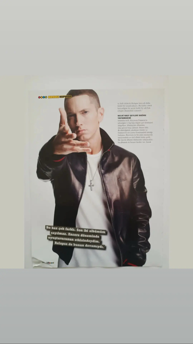 Eminem Röportaj Haber ( 7 sayfa ) 