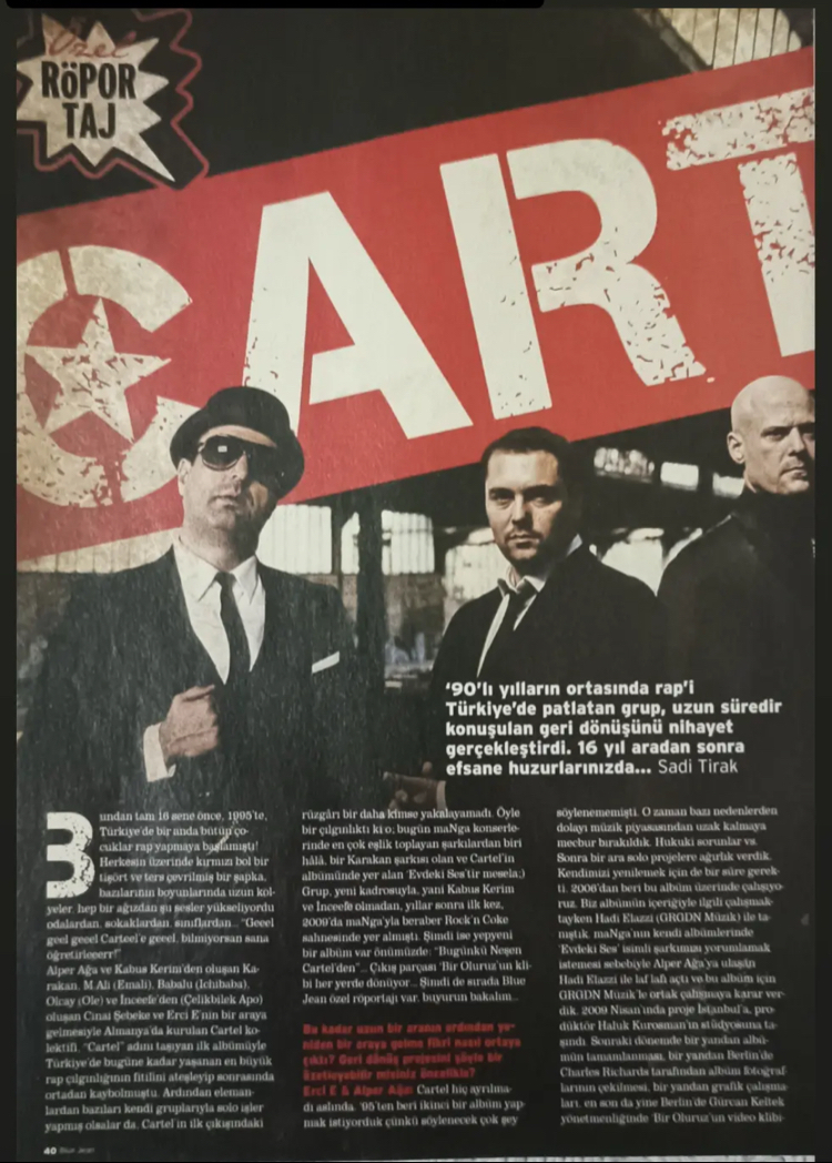 Cartel Röportaj ( 4 sayfa)