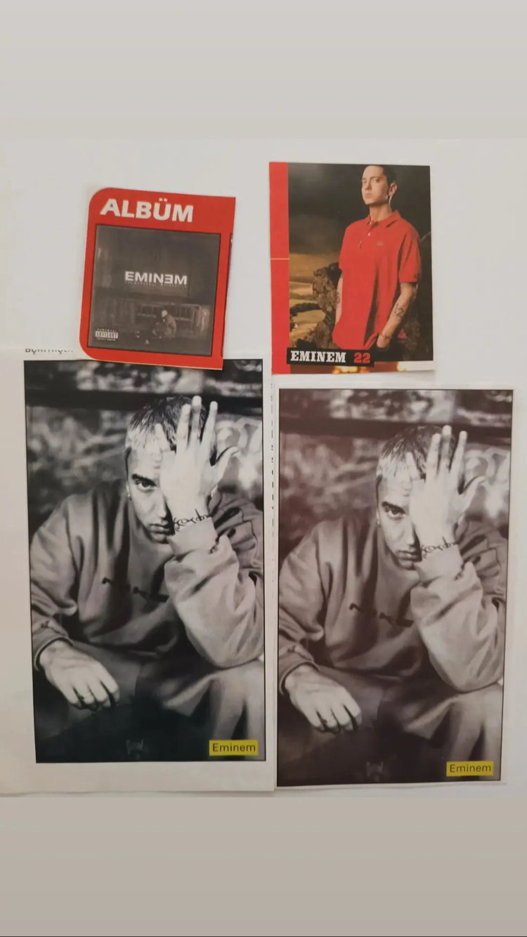 Eminem posterler ( 5 adet )