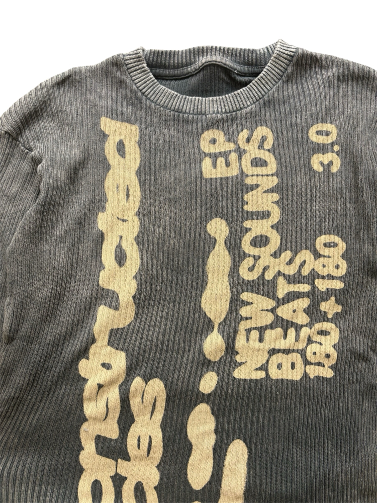 Y2K washed knit 