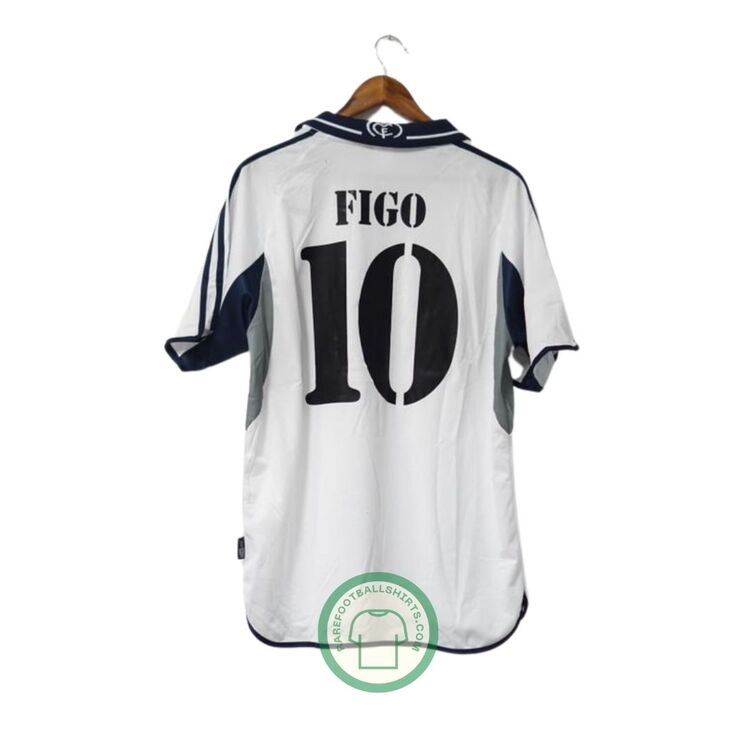 Real Madrid 2000-2001 Home UCL Shirt