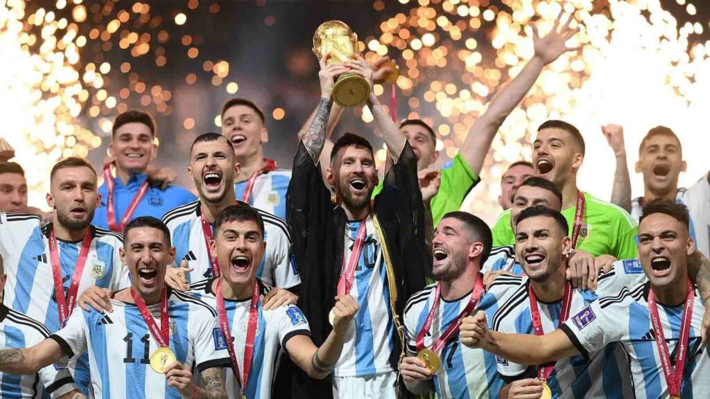 Argentina 2022 World Cup Final Home Shirt