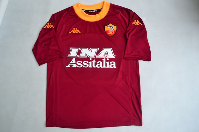 AS Roma 2000-2001 Home Shirt