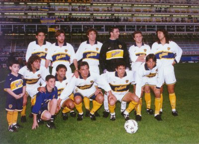 CA Boca Juniors 1996-1998 Away Shirt