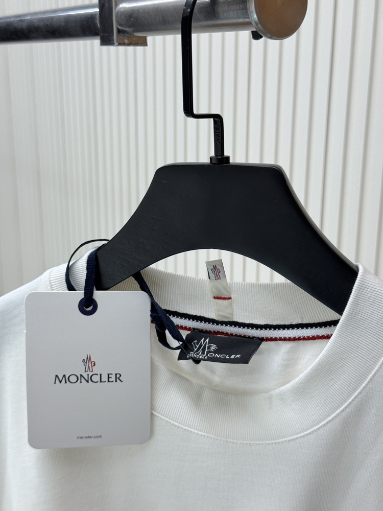 Moncler Yeni Sezon Beyaz Tshirt