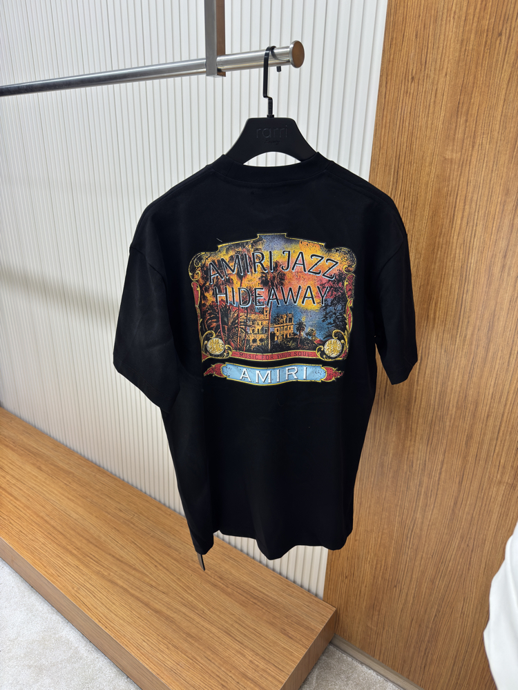 Amiri Siyah Tshirt ( İthal )