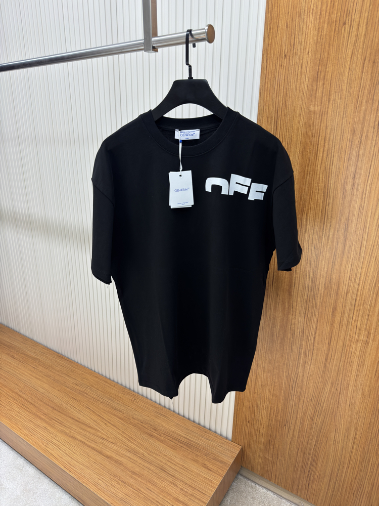 Off White Logo Print Tshirt