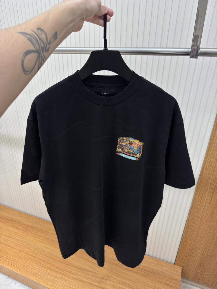 Amiri Siyah Tshirt ( İthal )