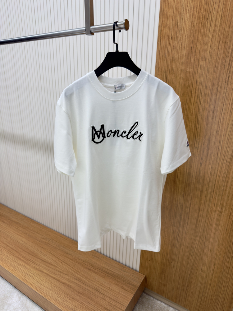 Moncler Yeni Sezon Beyaz Tshirt