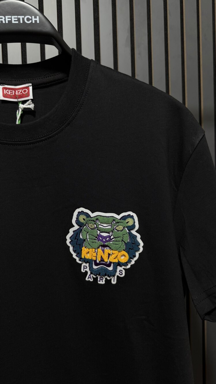 Kenzo Mini Logo Siyah Tshirt