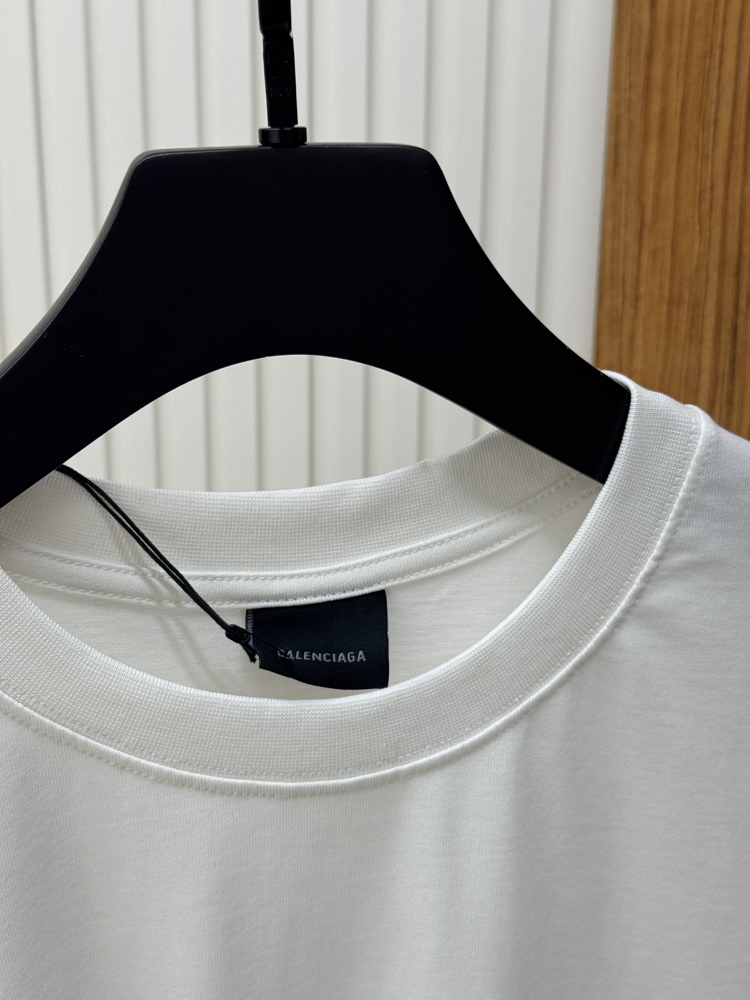 Balenciaga Yeni Sezon Beyaz Tshirt