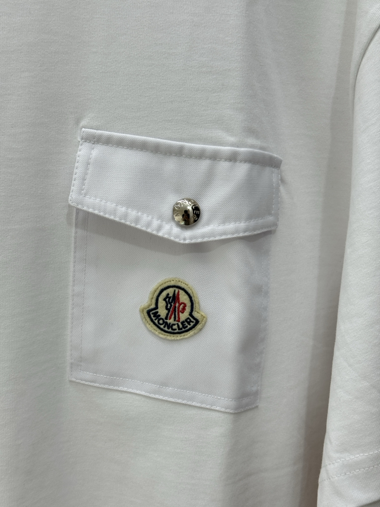 Moncler Beyaz Tshirt ( İthal )