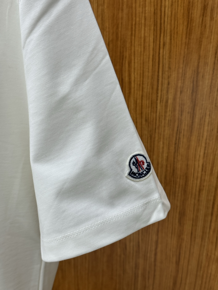 Moncler Yeni Sezon Beyaz Tshirt