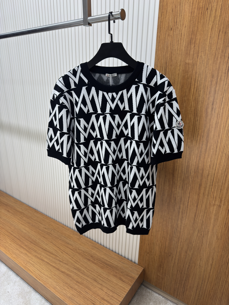 Moncler Monogram Triko Tshirt