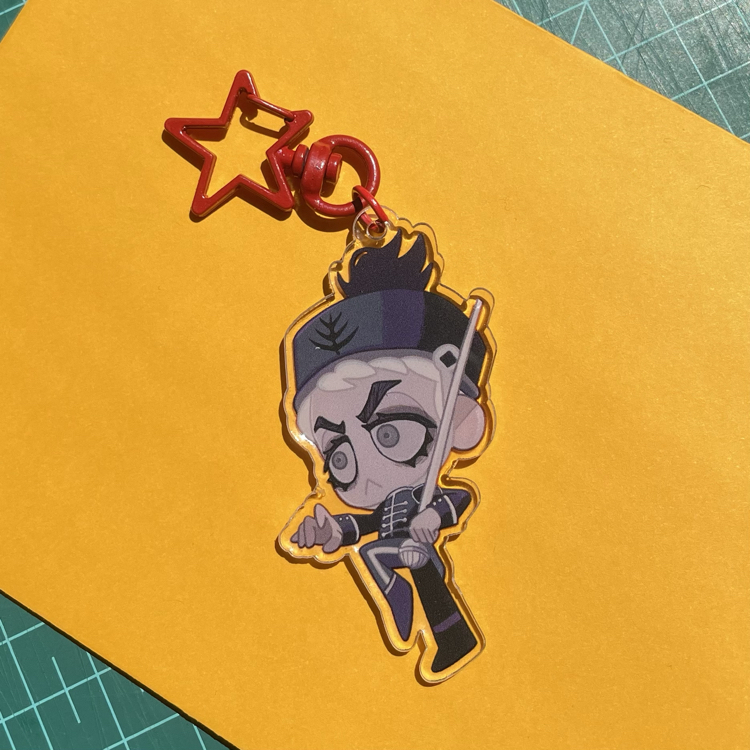 Gerard Way Keychain