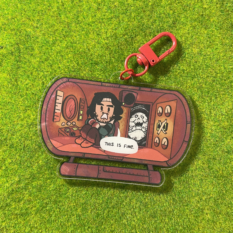 Simon Iron Lung Keychain