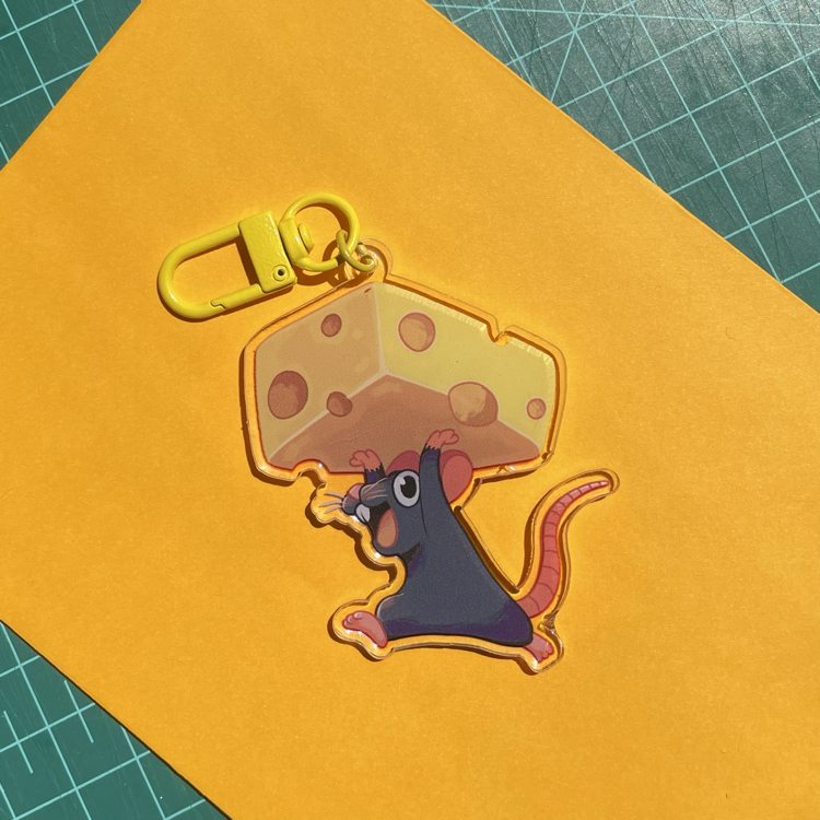 Rat Keychain