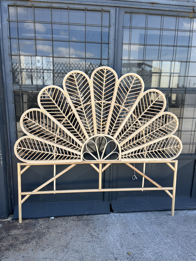 Bambu Yatak Başlık 180cm Naturel