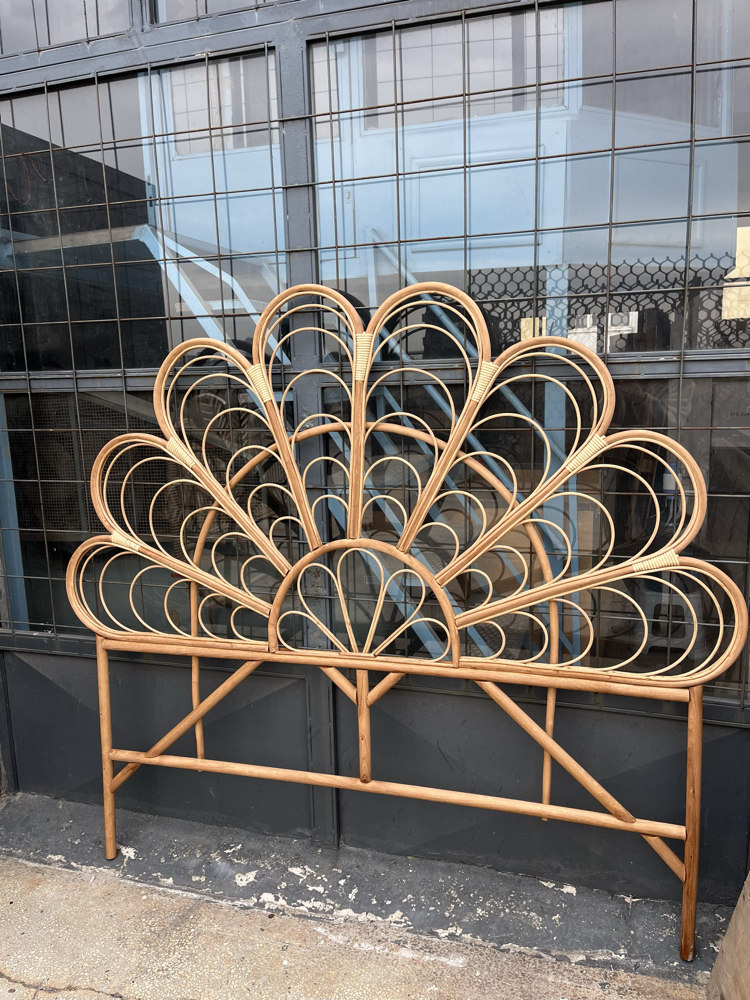 Bambu Yatak Başlık Papatya Model 160cm