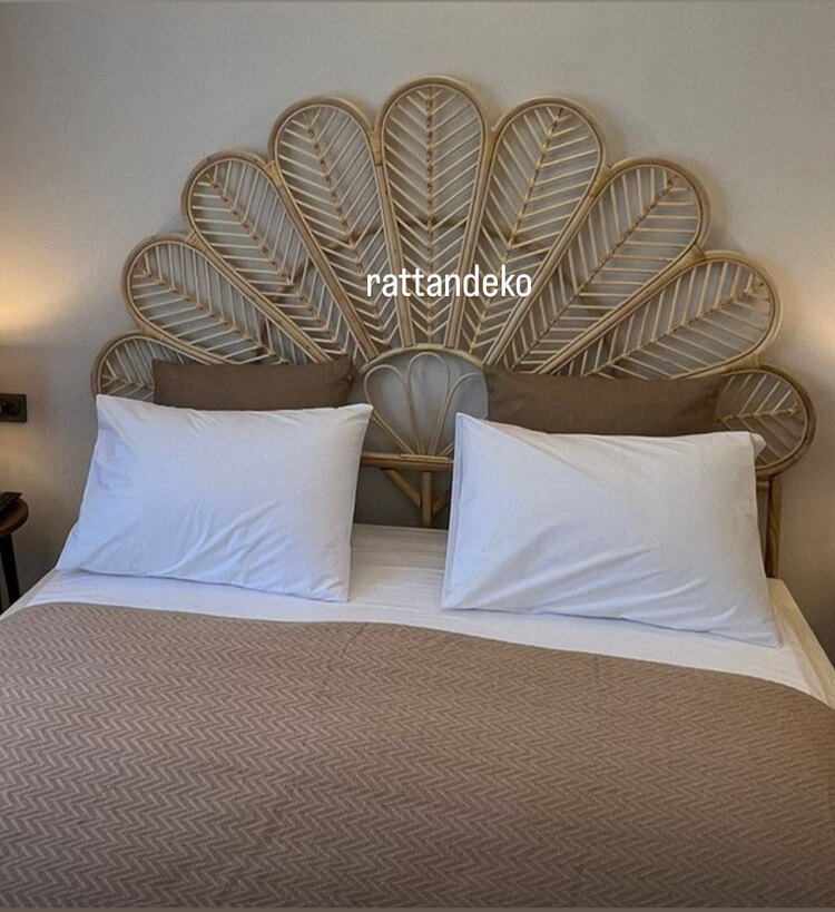 Bambu Yatak Başlık 180cm Naturel Renk