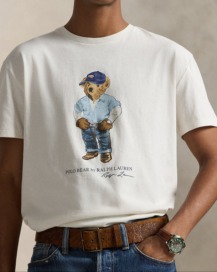 Beyaz Bear İthal Ürün %100 Cotton T-Shirt