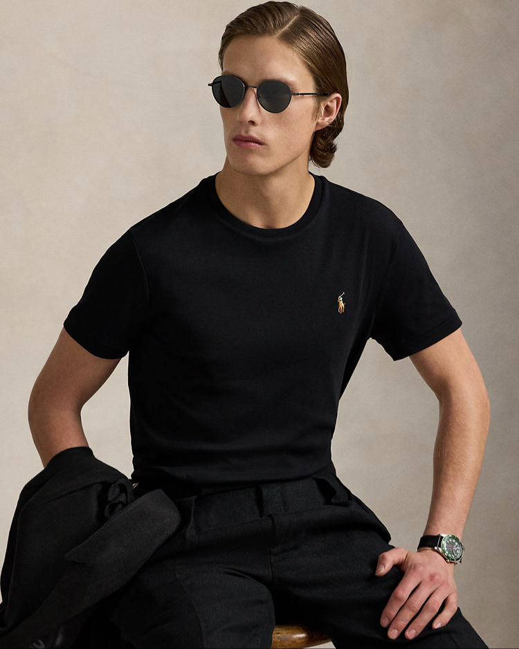 Siyah %100 Cotton T-Shirt