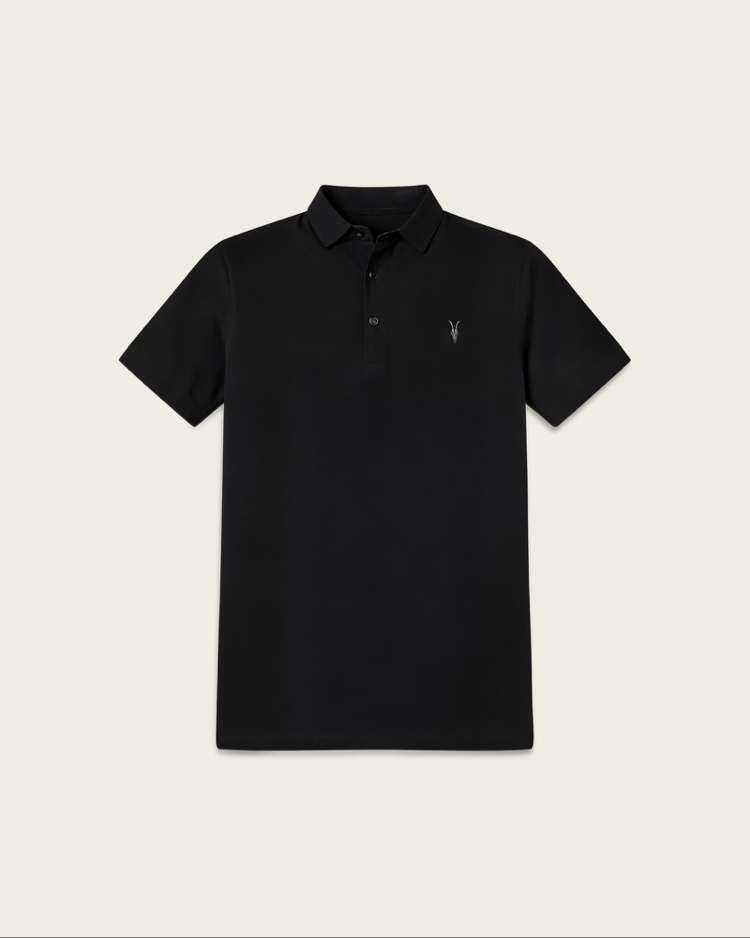 Siyah Polo Yaka T-Shirt