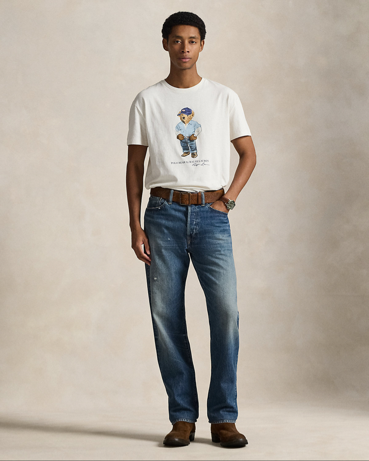 Beyaz Bear İthal Ürün %100 Cotton T-Shirt