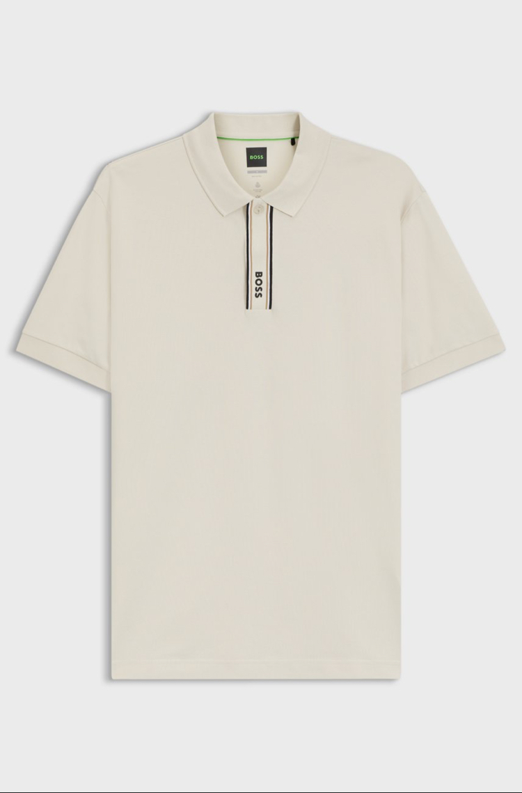 Beyaz Polo Yaka T-Shirt