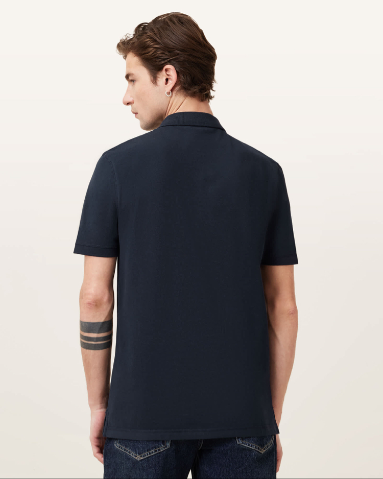 Lacivert Polo Yaka T-Shirt