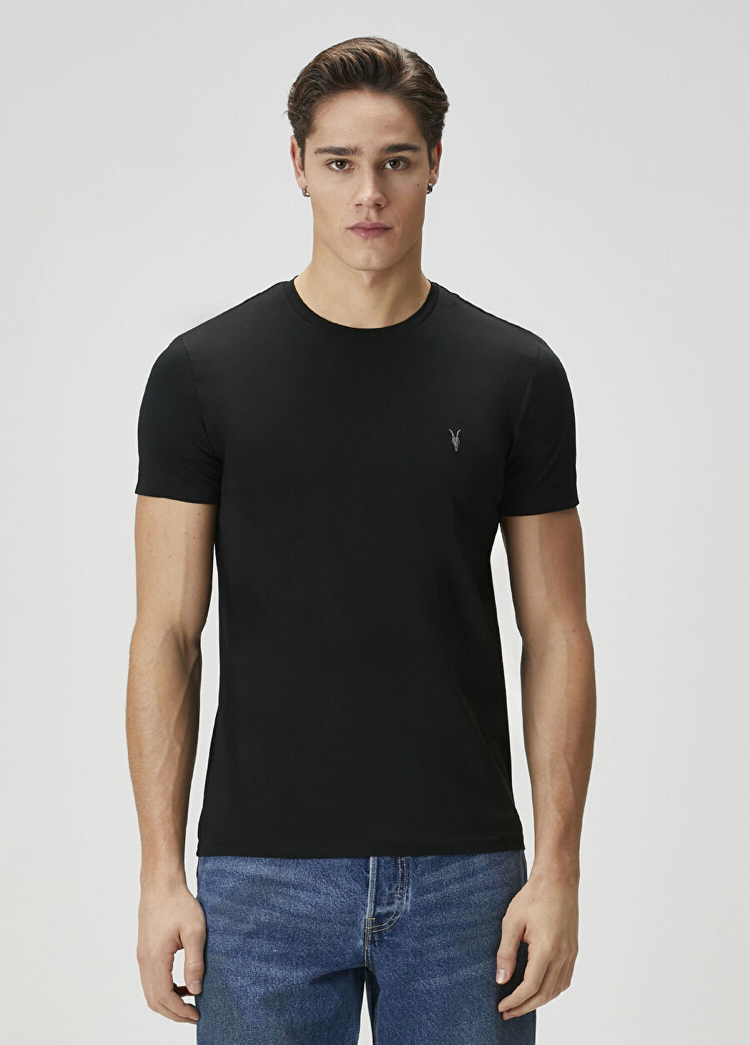 Siyah %100 Cotton T-Shirt