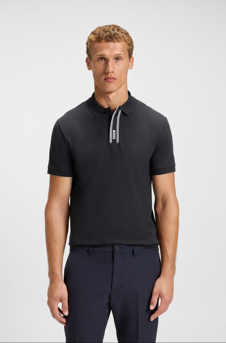 Lacivert Polo Yaka T-Shirt
