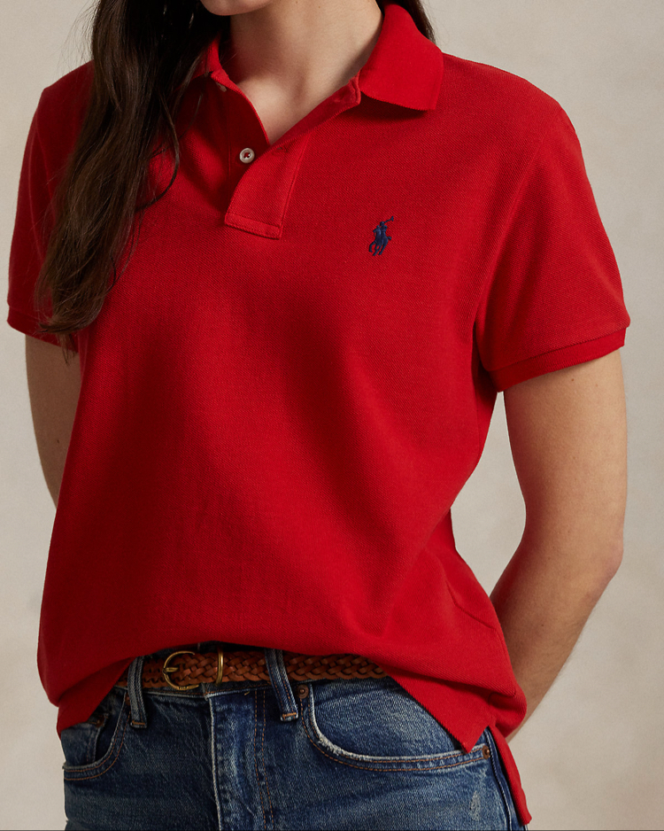 Kırmızı Polo Yaka T-Shirt