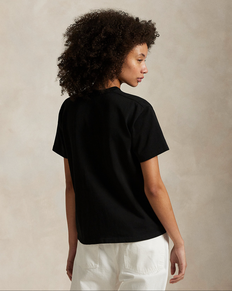 Siyah %100 Cotton T-Shirt