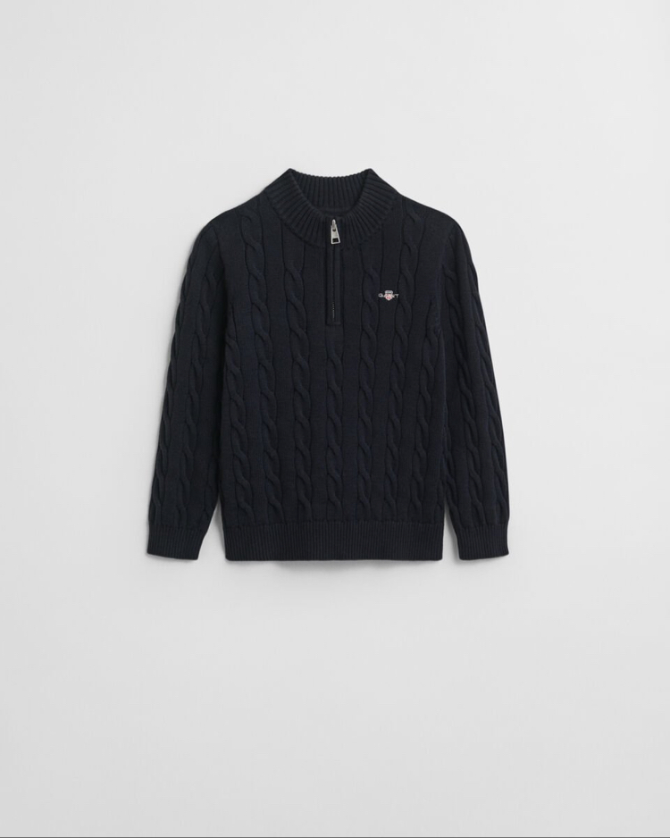 Gant Lacivert Unisex Çocuk Triko %100 Cotton