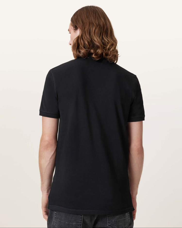 Siyah Polo Yaka T-Shirt