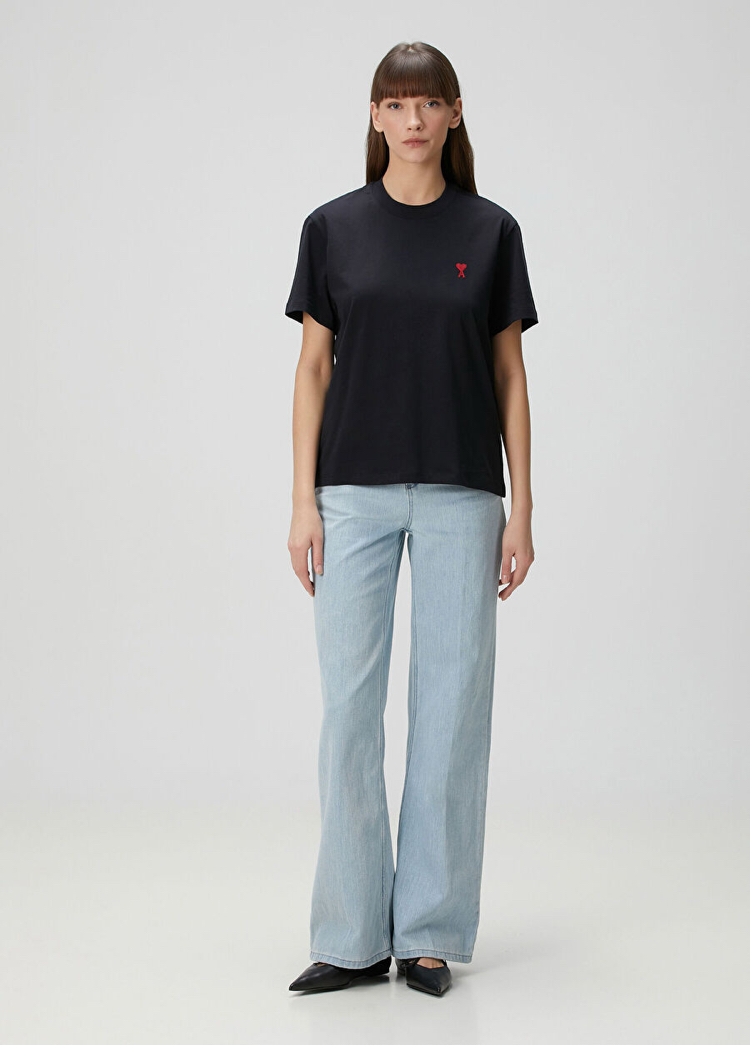 Siyah %100 Cotton T-Shirt