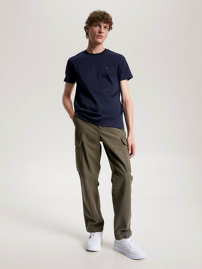 Lacivert %100 Cotton T-Shirt