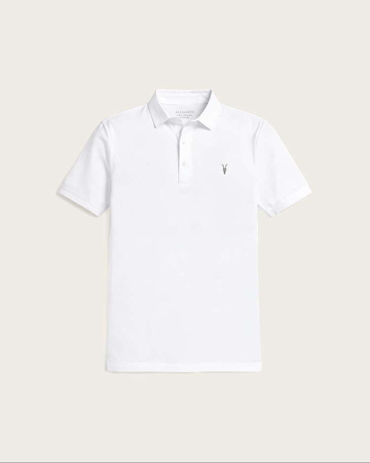 Beyaz Polo Yaka T-Shirt