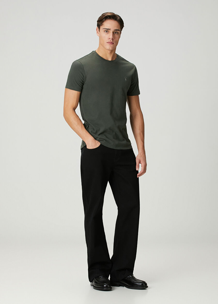 Haki %100 Cotton T-Shirt