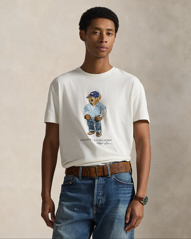 Beyaz Bear İthal Ürün %100 Cotton T-Shirt