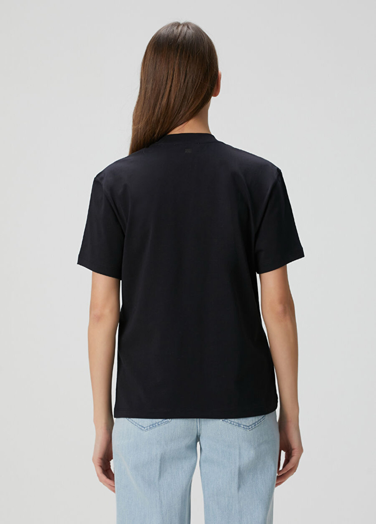 Siyah %100 Cotton T-Shirt