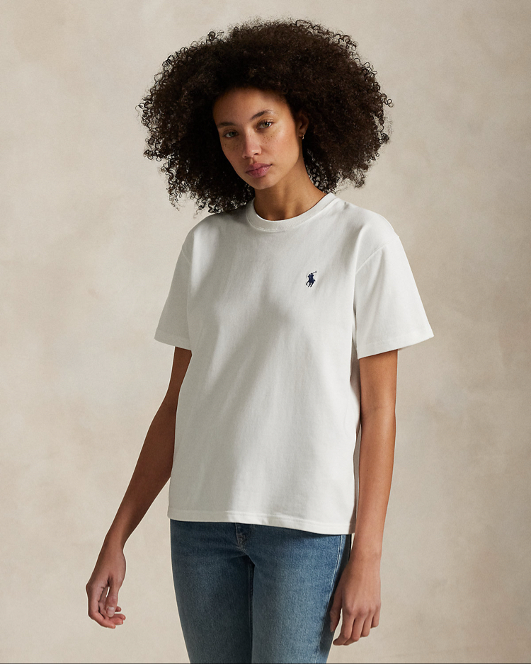 Beyaz %100 Cotton T-Shirt