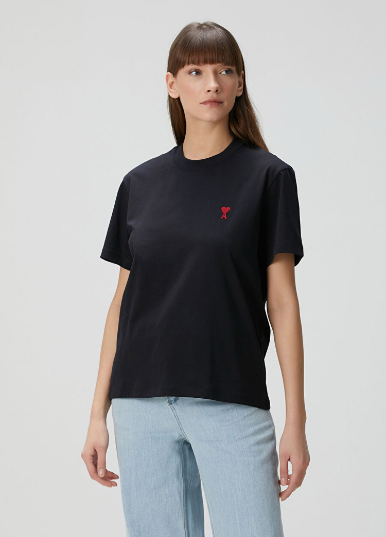 Siyah %100 Cotton T-Shirt