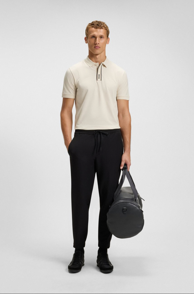 Beyaz Polo Yaka T-Shirt
