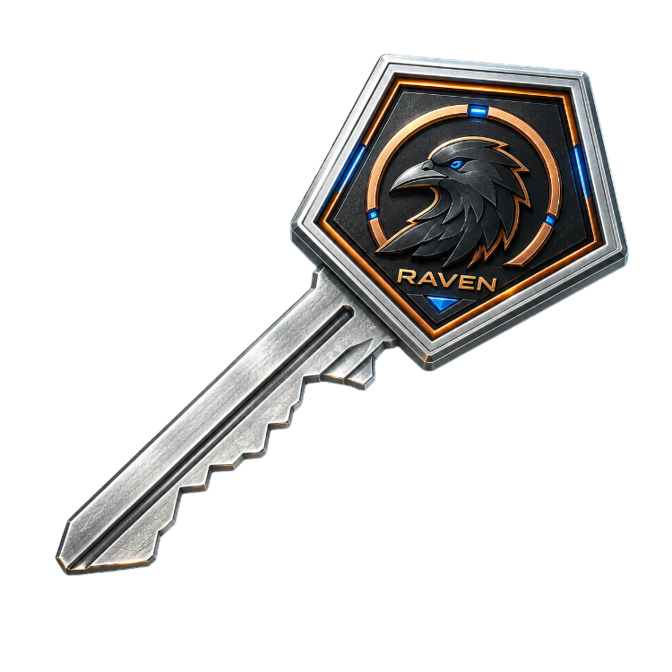 RAVEN Kasa Anahtarı