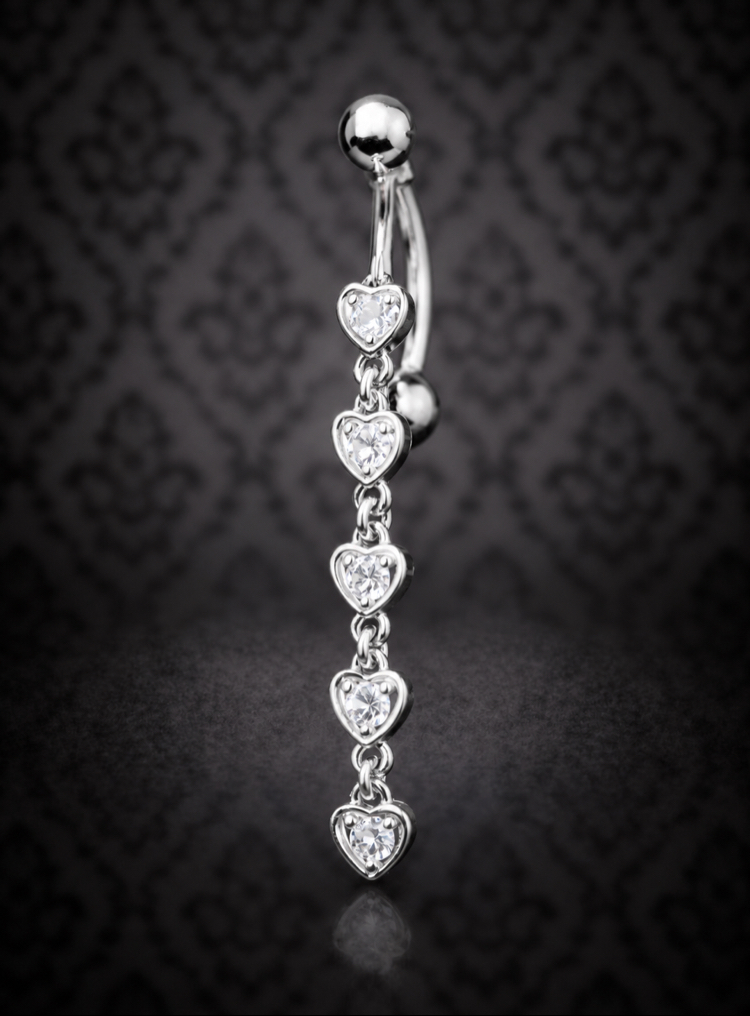 Silver Cerrahi Çelik Sallantılı Belly
